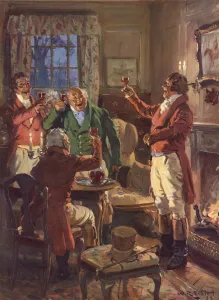 Cosy Prints: The Toast by W. R. S. Stott