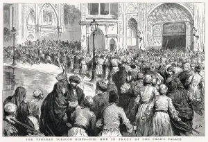 Crowd Prints: Tobacco Riots - Teheran, Iran