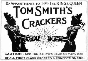 Pulling Prints: Tom Smiths Crackers advertisement