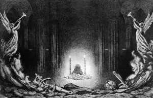 Coffin Prints: The Tomb of the Unknown Warrior by Dudley Tennant