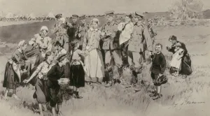 Early Prints: Tommy Atkins quite at home in France