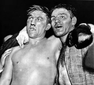 Tommy Prints: Tommy Farr and Clarence Burman, 1939