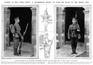 Infantryman Prints: Tommy Guardsman in full war-paint 1914