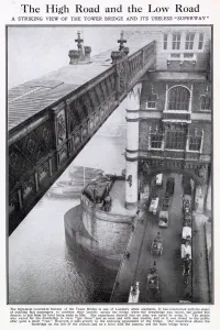 2020 Prints: Tower Bridge - the High Road and the Low Road