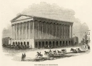 Birmingham Prints: The Town Hall of Birmingham