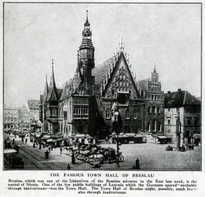 13th Prints: Town Hall at Breslau, Germany (now Wroclaw, Poland)
