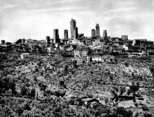 13th Prints: The Town of San Gimignano, Italy, 1944