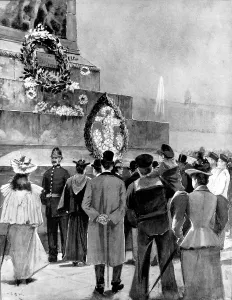 Steps Prints: Trafalgar Day, 21 October 1895
