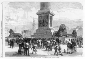 Trafalgar Prints: Trafalgar Square Lions