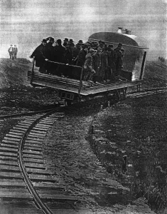 Carry Prints: Train that runs on a single curve, the Gyroscopic car