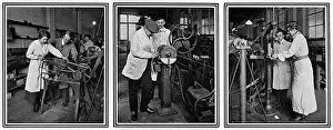 Workshops Prints: Training munition workers at Shoreditch Technical Institute