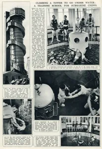 Students Prints: Training school for submarine crew 1943