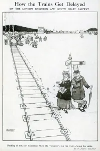 Oblivious Prints: How the Trains get Delayed
