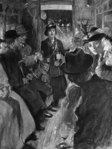 Tram Prints: Tram Conductor