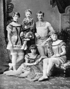 Polly Prints: Transfield circus family