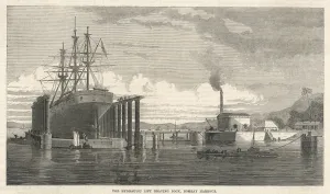Moored Prints: Transport / Docks / Bombay
