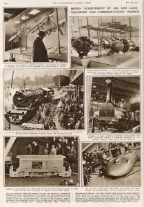 Air Craft Prints: Transport exhibits at Festival of Britain, London
