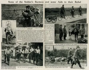 Cart Prints: Transport methods used by soldiers, WW1