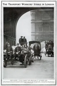 Dock Prints: Transport Workers Strike in London 1912