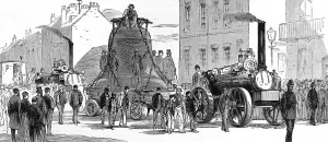 Weighed Prints: Transporting the Great Bell to St. Pauls Cathedral, 1882