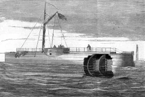Cylinder Prints: Transporting the obelisk: Cleopatras needle at sea 1877