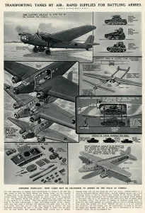 Transporting Prints: Transporting tanks by air, by G. H. Davis