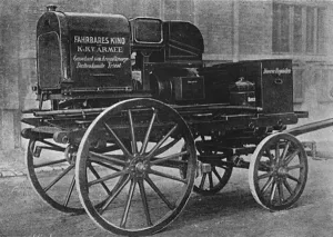 Portable Prints: Travelling cinematograph with Austrian army, WW1