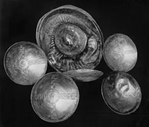 Dish Prints: Treasure trove from the Dark Ages: pieces of Byzantine ornamental plate among the many