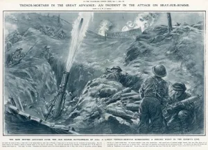 Bombard Prints: Trench Mortars in the Great Advance