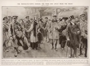 Home Coming Prints: The Trench-to-Town Express by A. C. Michael