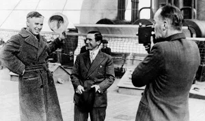 Ocean Prints: A trio of stars on board the Mauretania