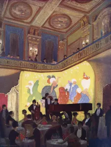 Feb16 Prints: The Trocadero, London in 1925