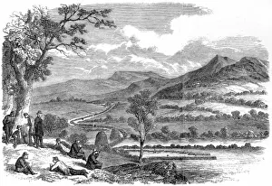 Images Dated 8th July 2004: Troops crossing the Shanandoah River; American Civil War