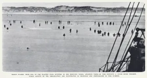 1940 Prints: Troops near Dunkirk during the evacuation, WW2