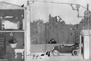Machinery Prints: A Trouser Stretch of the Imagination by Heath Robinson