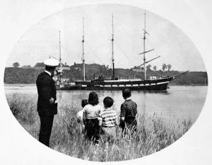 Grain Prints: TS Arethusa, 1962