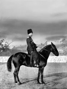 Mounted Prints: The Tsar as a Cossack