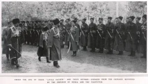 Inspecting Prints: Tsar Inspecting Cossacks