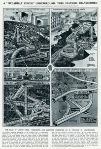 Charing Prints: Tube stations transformed by G. H. Davis