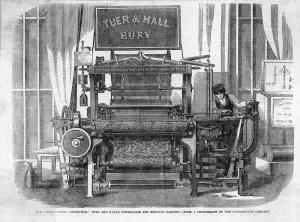 Loom Prints: TUERs CARPET LOOM 1862
