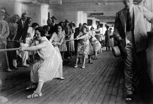Ocean Prints: Tug o War aboard the R. S. M. P. Atlantis
