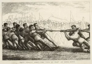 Hong Prints: Tug of War Hong Kong