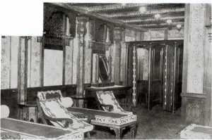 Titanic Prints: The Turkish Bath Cooling Room on board the Titanic