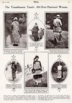 Discovery Prints: The Tutankhamen Touch - fashion inspired by Ancient Egypt