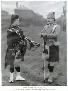 Highland Prints: Types of the Black Watch 1899