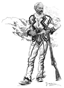 Albania Prints: A Typical Albanian soldier