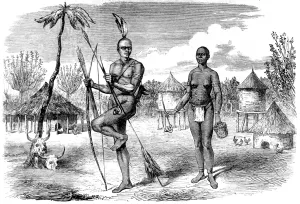 August Prints: A Typical Gondokoro Homestead, c. 1862