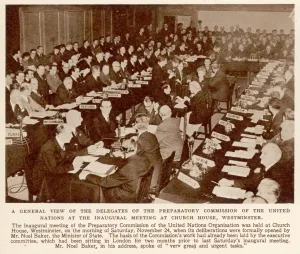 24th Prints: U. N Conference, London