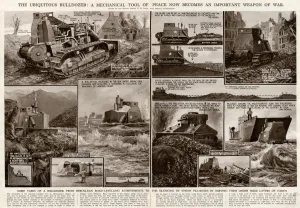 Tracks Prints: Ubiquitous bulldozer by G. H. Davis