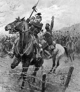 Cavalry Prints: Uhlans at Liege